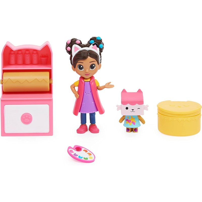 Figurine et accessoires pour maison de p