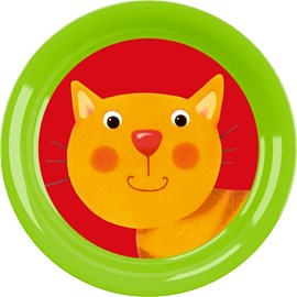 Assiette chat - petits coquins effrontés