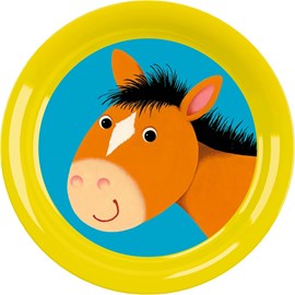 Assiette cheval - coquins effrontés