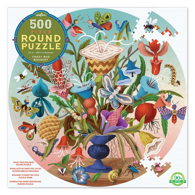 Puzzle 500p- le bouquet et ses