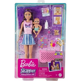 Barbie - ensemble skipper baby-sitter
