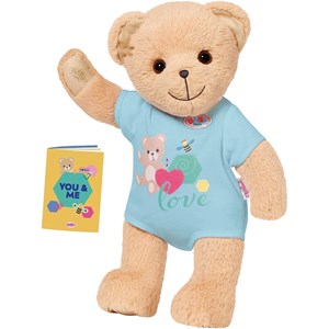 Baby born ours en peluche bleu 36 cm