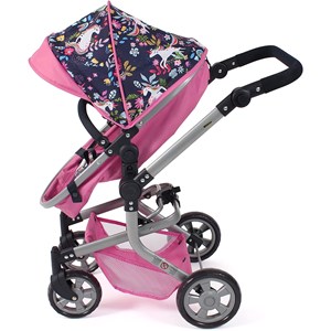 Poussette combinée 2 en 1 mika licorne p