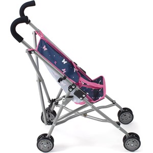Mini-buggy roma papillons rose bleu pour