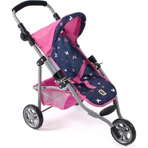 Petite poussette de jogging lola rose et