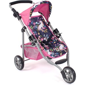 Petite poussette de jogging lola licorne