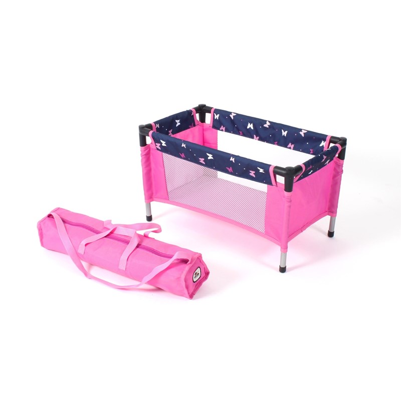 Lit de voyage pour poupées papillon