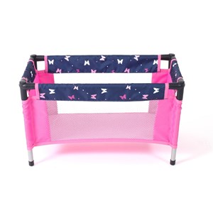 Lit de voyage pour poupées papillon