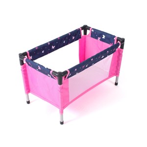 Lit de voyage pour poupées papillon