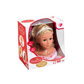 Tête à coiffer princesse coralie &nbsp;rose&nbsp;
