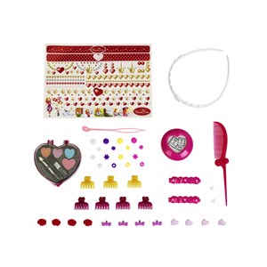 Tête à coiffer princesse coralie &nbsp;rose&nbsp;