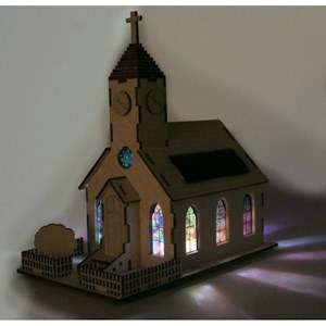 Eglise solaire en bois