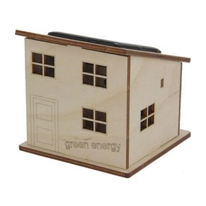 Maison solaire en bois