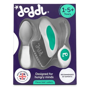 Set de 3 couverts ergonomiques aqua