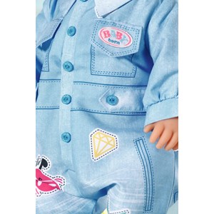 Baby born deluxe combinaison en jean pou