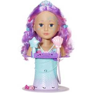 Baby born sister - tête de sirène à coif