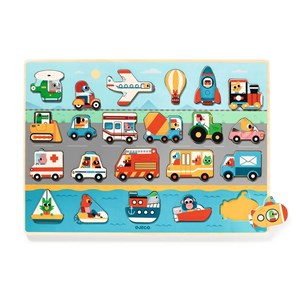 Puzzle en bois puzzlo vroom