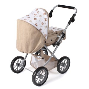 Poussette combinée leni beige avec ourso