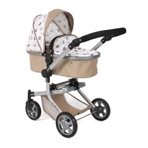 Poussette pour poupée combinée 2 en 1 mi