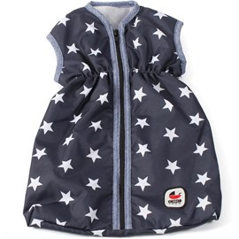 Gigoteuse pour poupées bleu étoiles