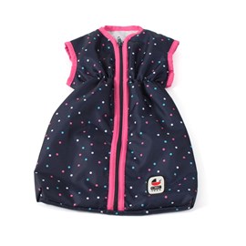 Gigoteuse pour poupées rose à pois