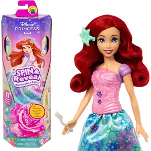 Princesses disney spin & reveal-poupée a