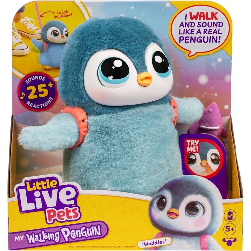 Moose - Little live pets - mon pingouin qui marc