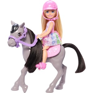 Barbie chelsea et son poney