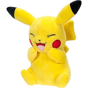 Pokemon peluche pikachu rieur 20,3 cm