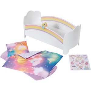 Baby born lit arc-en-ciel pour poupée