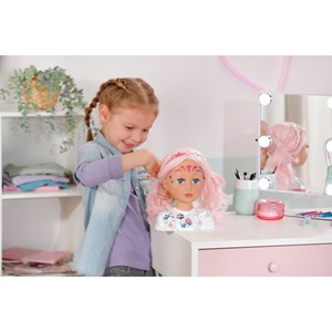 Baby born tête de coiffure créatif