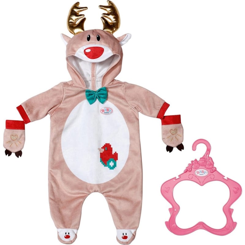 Baby born costume douillet du renne 43 c