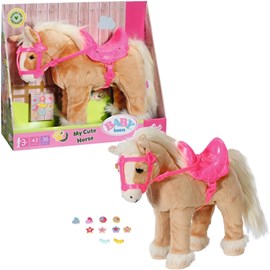 Baby born my cute horse-cheval en peluch