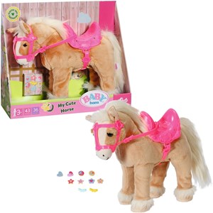 Baby born my cute horse-cheval en peluch