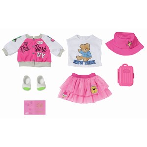 Baby born deluxe tenue de voyage 43cm