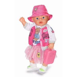 Baby born deluxe tenue de voyage 43cm