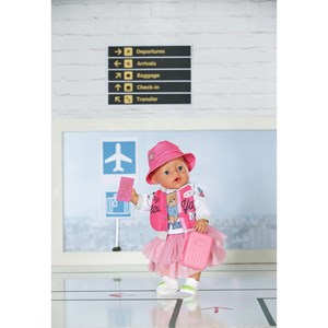 Baby born deluxe tenue de voyage 43cm
