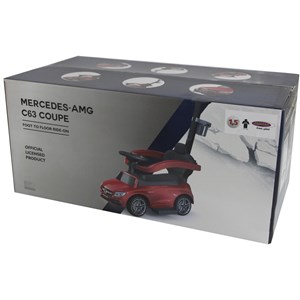 Push-car mercedes-benz amg c63 rouge 3en