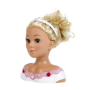Tête à coiffer princesse coralie rose