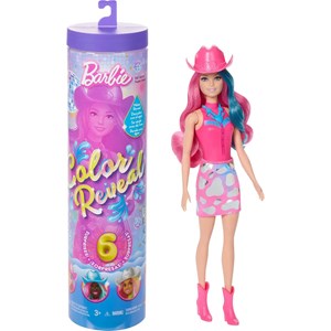 Barbie poupée mannequin color reveal sér