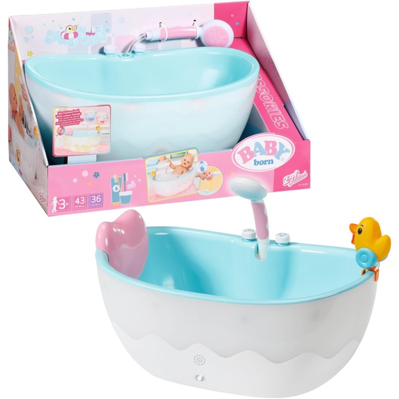 Baby born bath baignoire