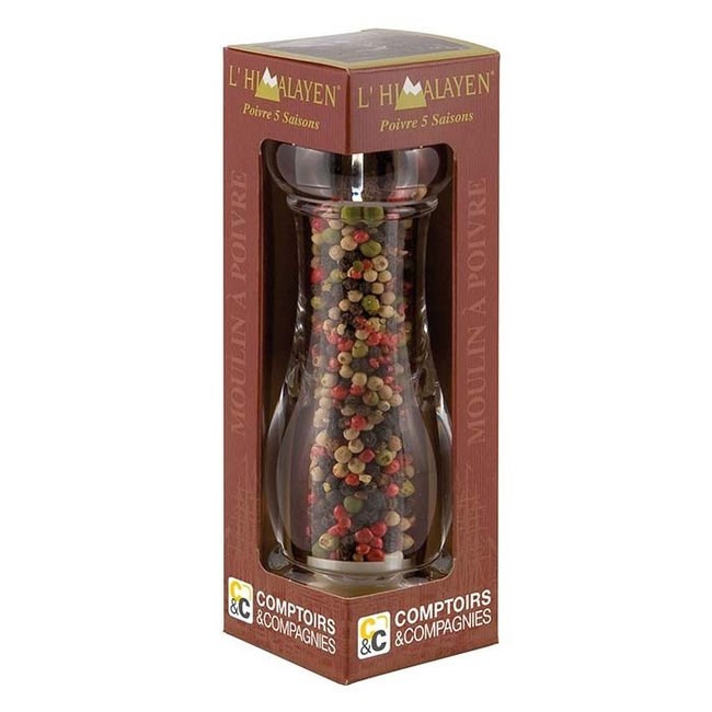 Melange 5 Poivres Bio Moulin Manuel Nature Decouvertes