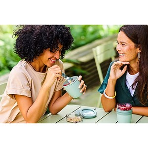 Lunch pot ellipse - vivid mauve