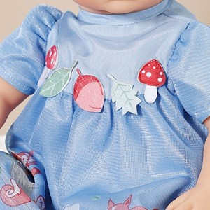 Baby annabell - robe bleue écureuil 43cm