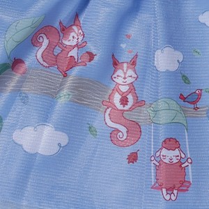 Baby annabell - robe bleue écureuil 43cm