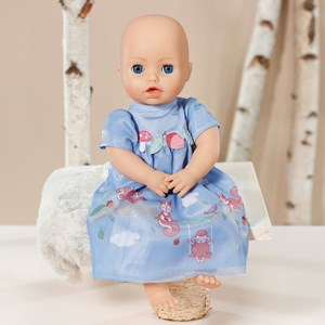Baby annabell - robe bleue écureuil 43cm