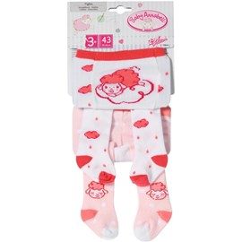 Baby annabell collants 43cm, 1 x pack de