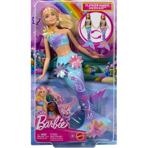 Poupée barbie sirène - fleur magique