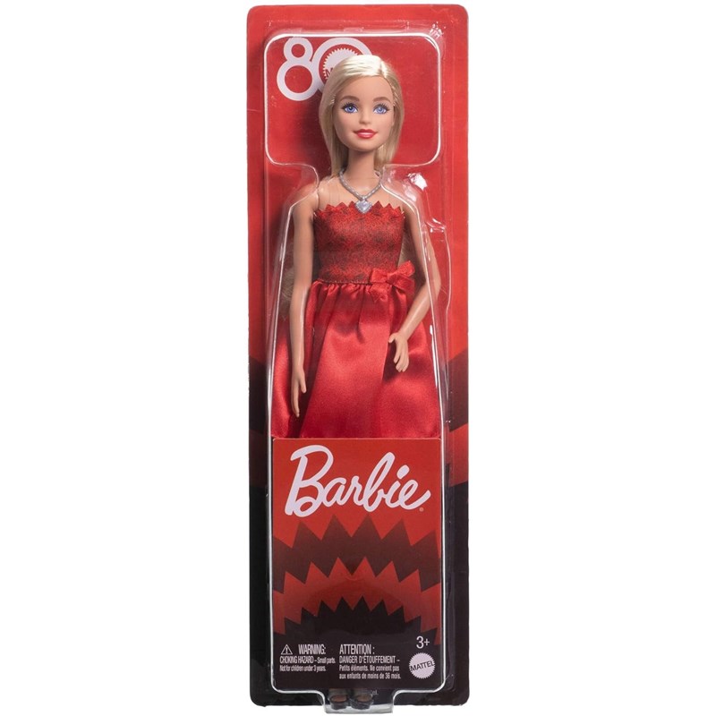 Barbie 80ème anniversaire de mattel - po