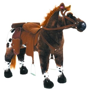 Cheval cow-boy debout avec son - capacit